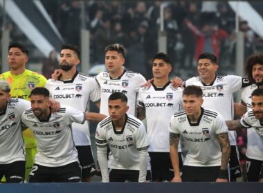 Formación de Colo-Colo vs Ñublense en el Estadio Monumental.