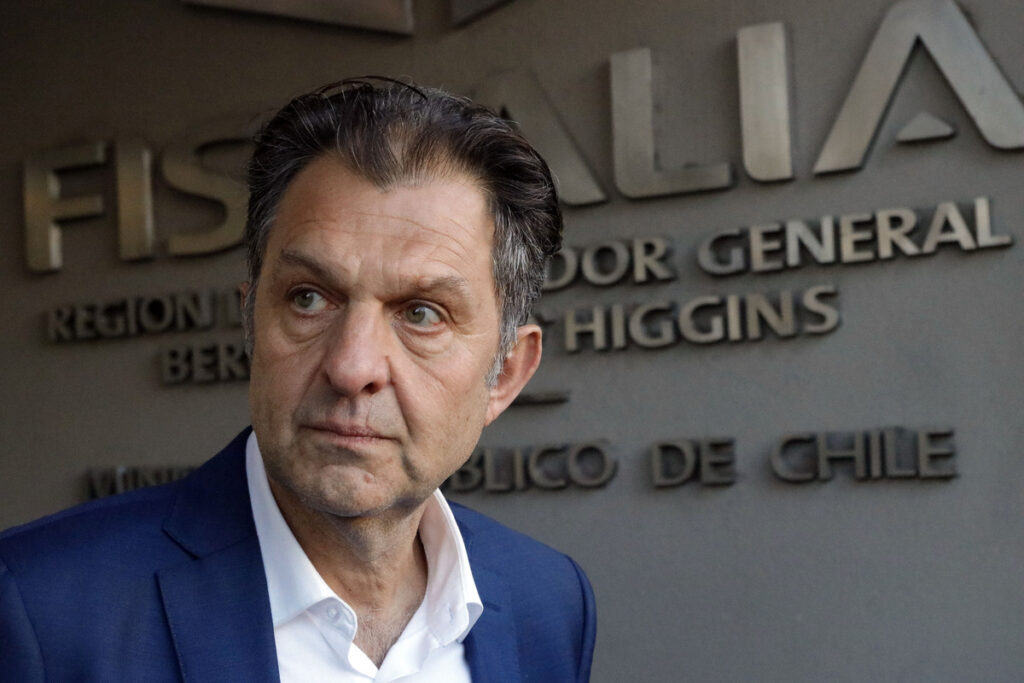 Aníbal Mosa en la Fiscalía de O'Higgins.