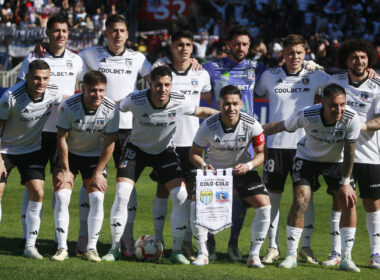 Formación de Colo-Colo.