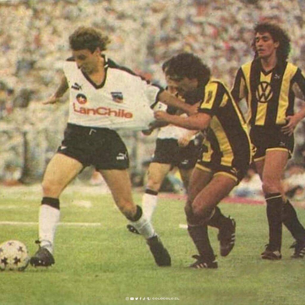 Marcelo Barticciotto  en la inauguración del Estadio Monumental.