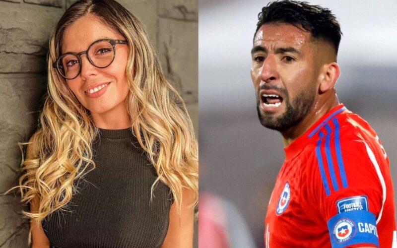 Primer plano de Verónica Bianchi y Mauricio Isla.