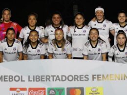 Formación titular de Colo-Colo Femenino en Copa Libertadores.