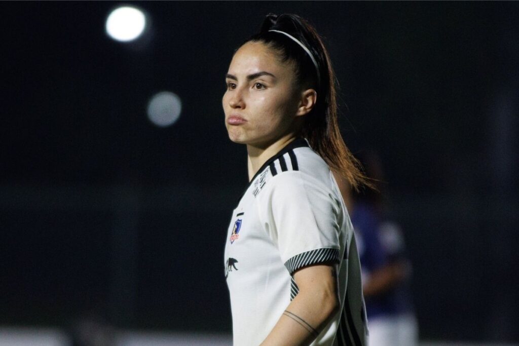 Javiera Grez en la Copa Libertadores.