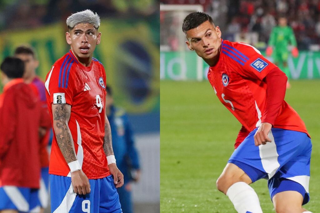 Carlos Palacios y Lucas Cepeda en La Roja.