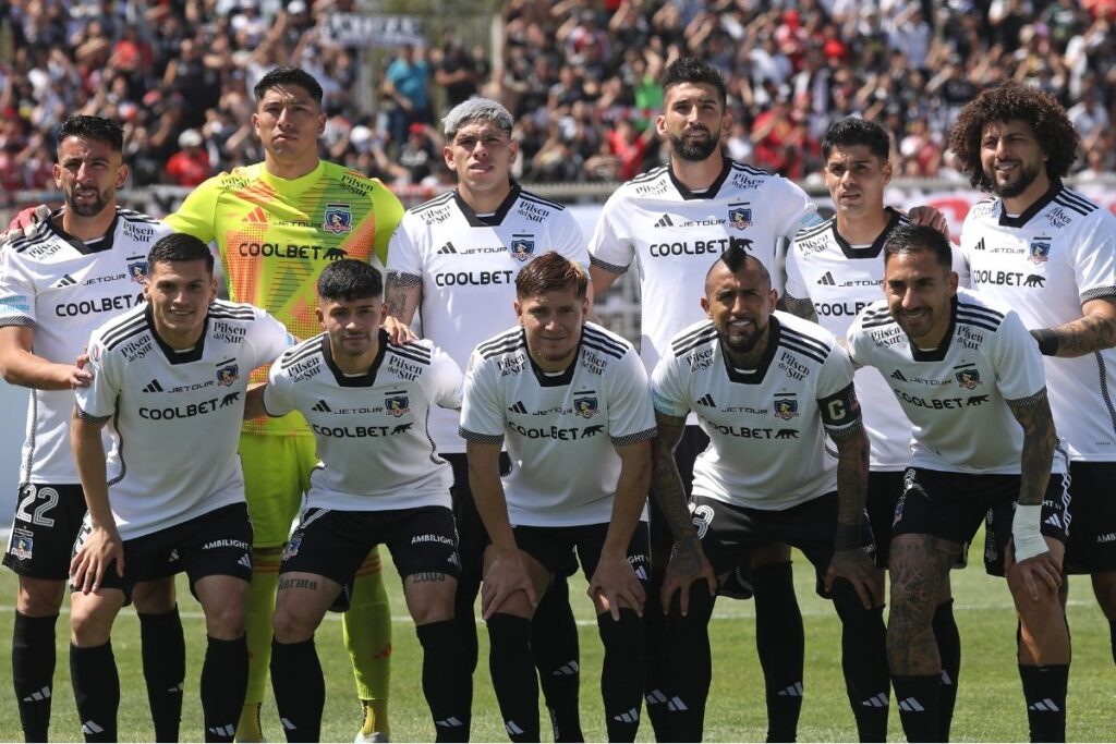 Formación de Colo-Colo para enfrentar a Palestino.