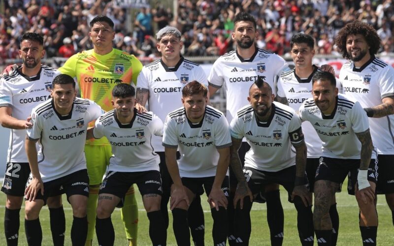 Formación de Colo-Colo para enfrentar a Palestino.