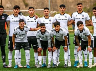 Formación de Colo-Colo Proyección en su partido contra Coquimbo Unido.