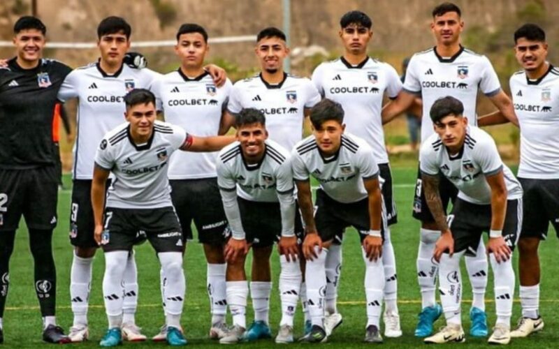 Formación de Colo-Colo Proyección en su partido contra Coquimbo Unido.