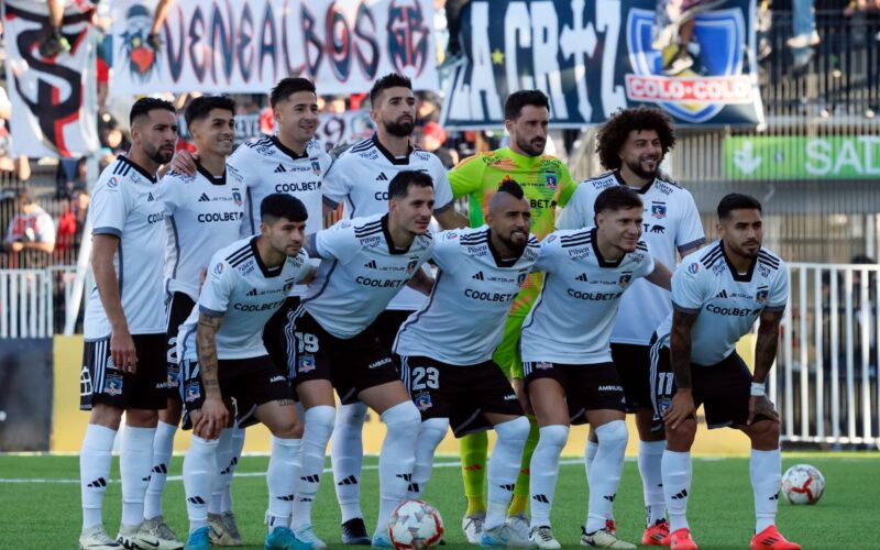 Formación Colo-Colo vs Unión la Calera en el Estadio Nicolás Chahuán.