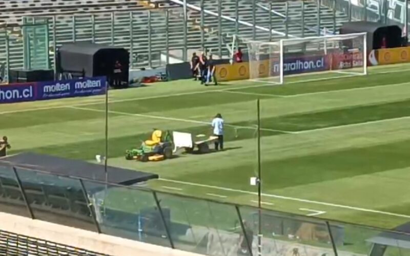 Trabajos en el Estadio Monumental