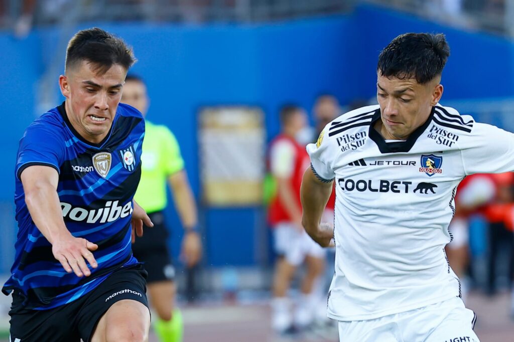 Cristián Zavala en la Supercopa frente a Huachipato.