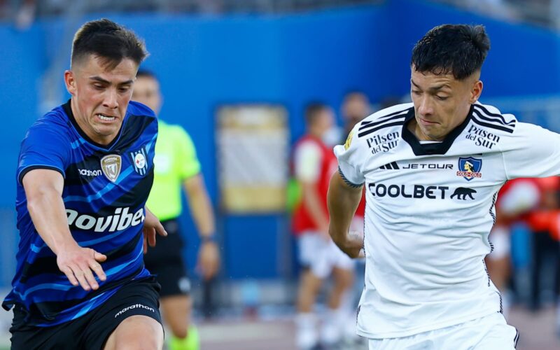 Cristián Zavala en la Supercopa frente a Huachipato.