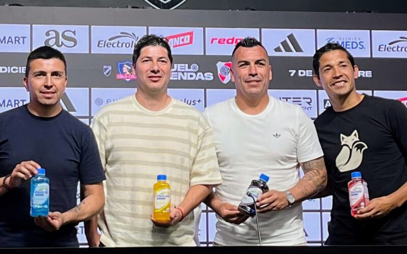 Gonzalo Fierro, Jaime Valdés, Esteban Paredes y Matías Fernández.