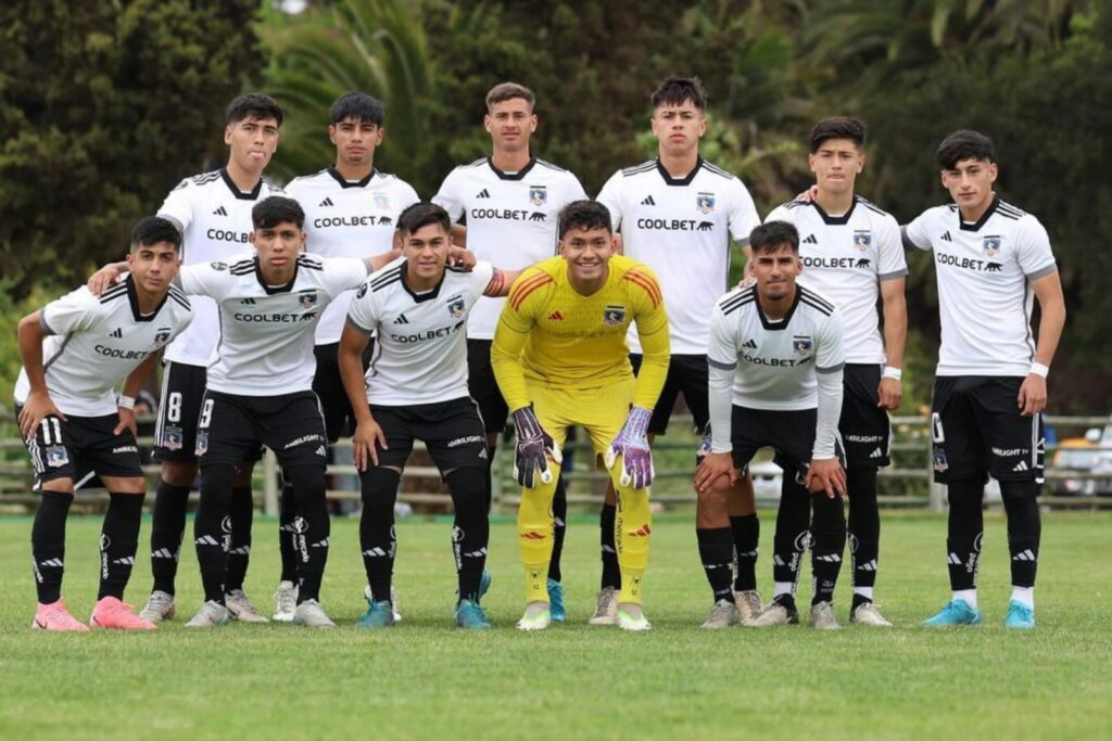 Formación de Colo-Colo Proyección frente a Santiago Wanderers.