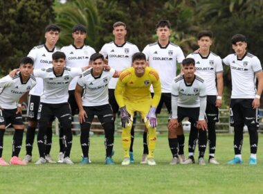 Formación de Colo-Colo Proyección frente a Santiago Wanderers.