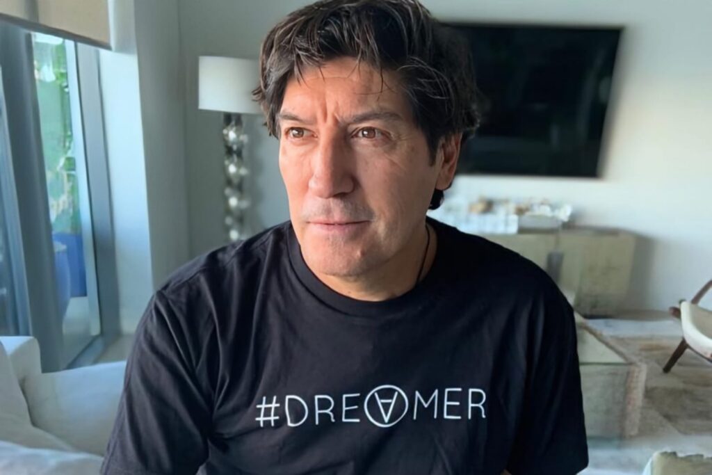 Primer plano a Iván Zamorano.