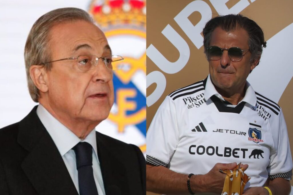 Florentino Perez y Aníbal Mosa.