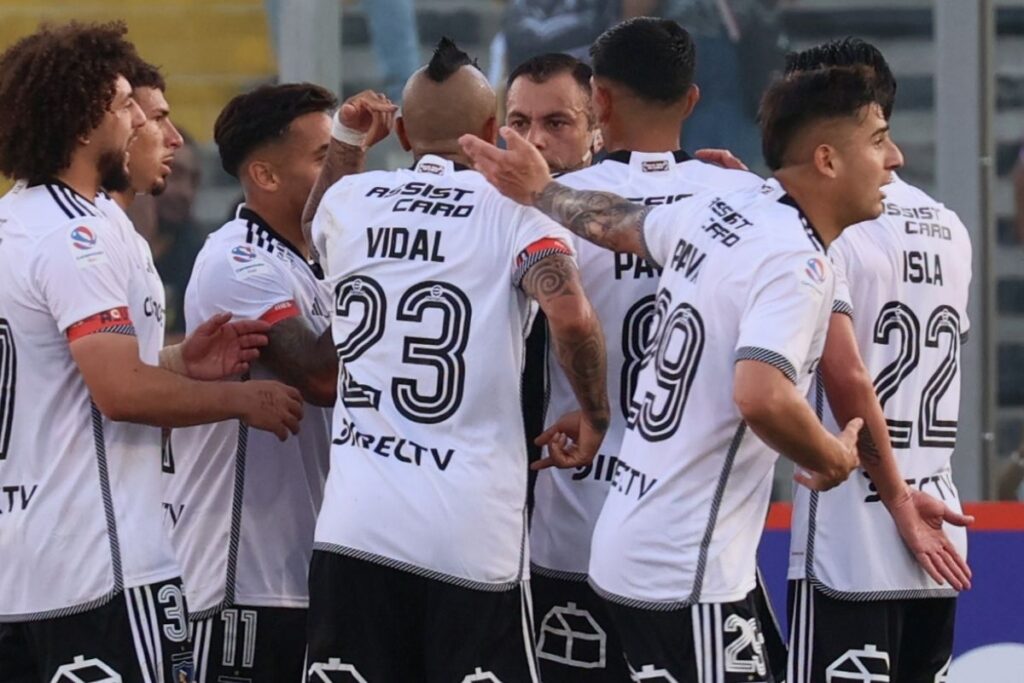 Jugadores de Colo-Colo.