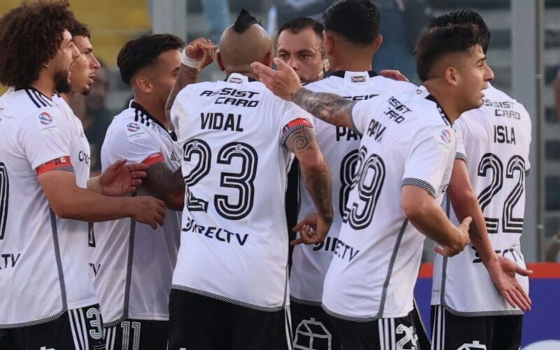 Jugadores de Colo-Colo.