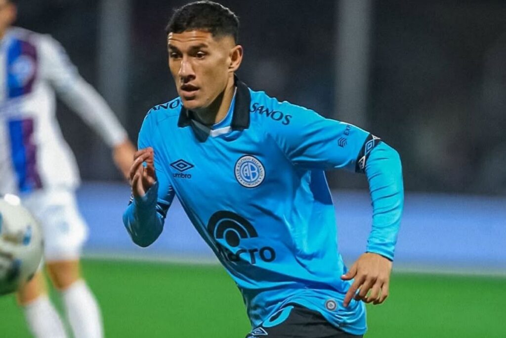 El jugador Belgrano, Matías Marín.