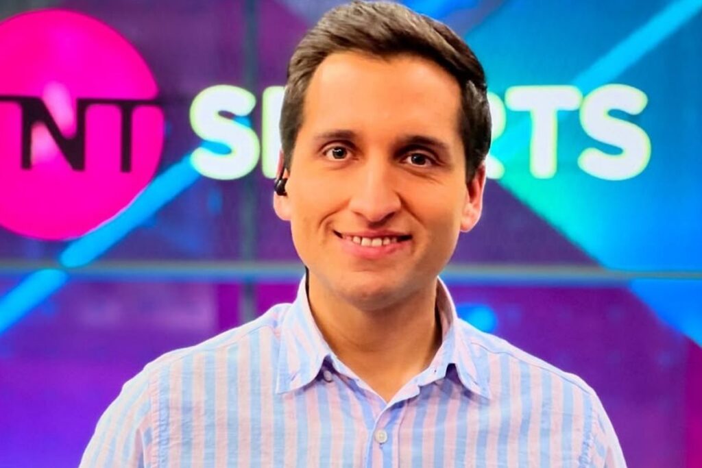 El periodista de TNT Sports, Daniel Arrieta.