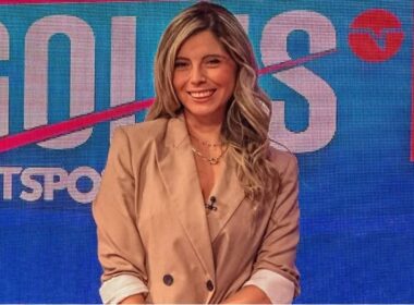 La periodista de TNT Sports, Verónica Bianchi