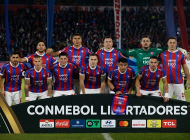 Formación de Cerro Porteño vs Colo-Colo en la Copa Libertadores 2024.