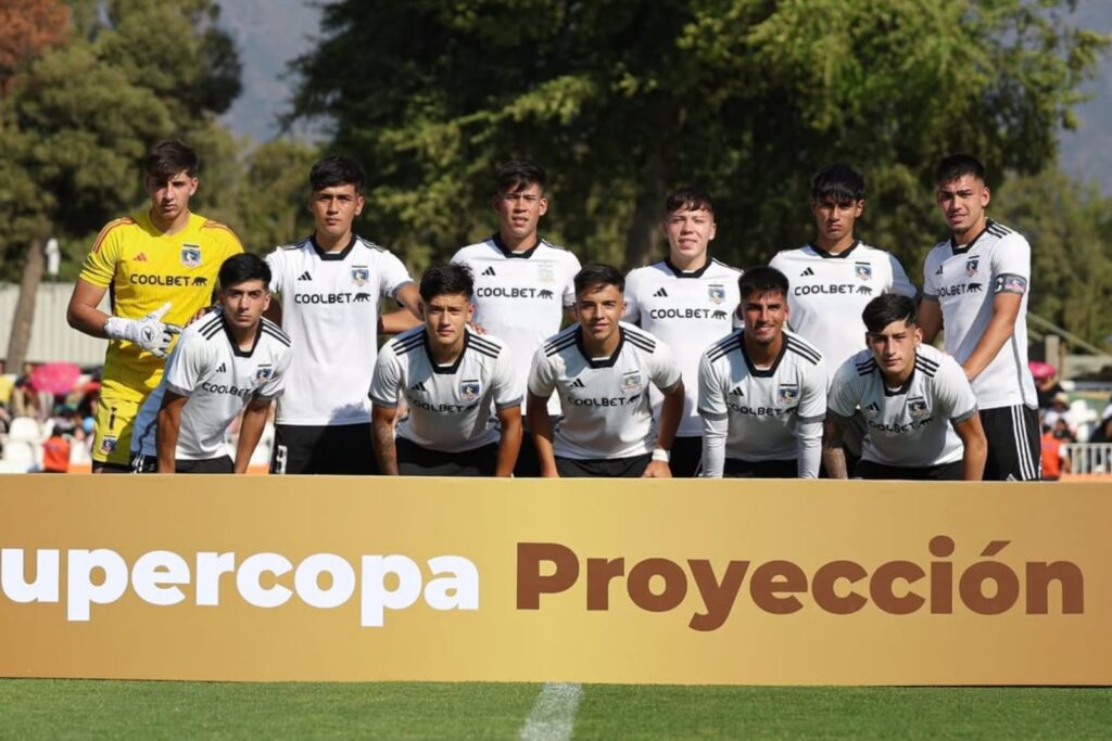 Formación de Colo-Colo en la Supercopa de Proyección vs O'Higgins.