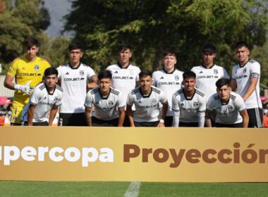 Formación de Colo-Colo en la Supercopa de Proyección vs O'Higgins.