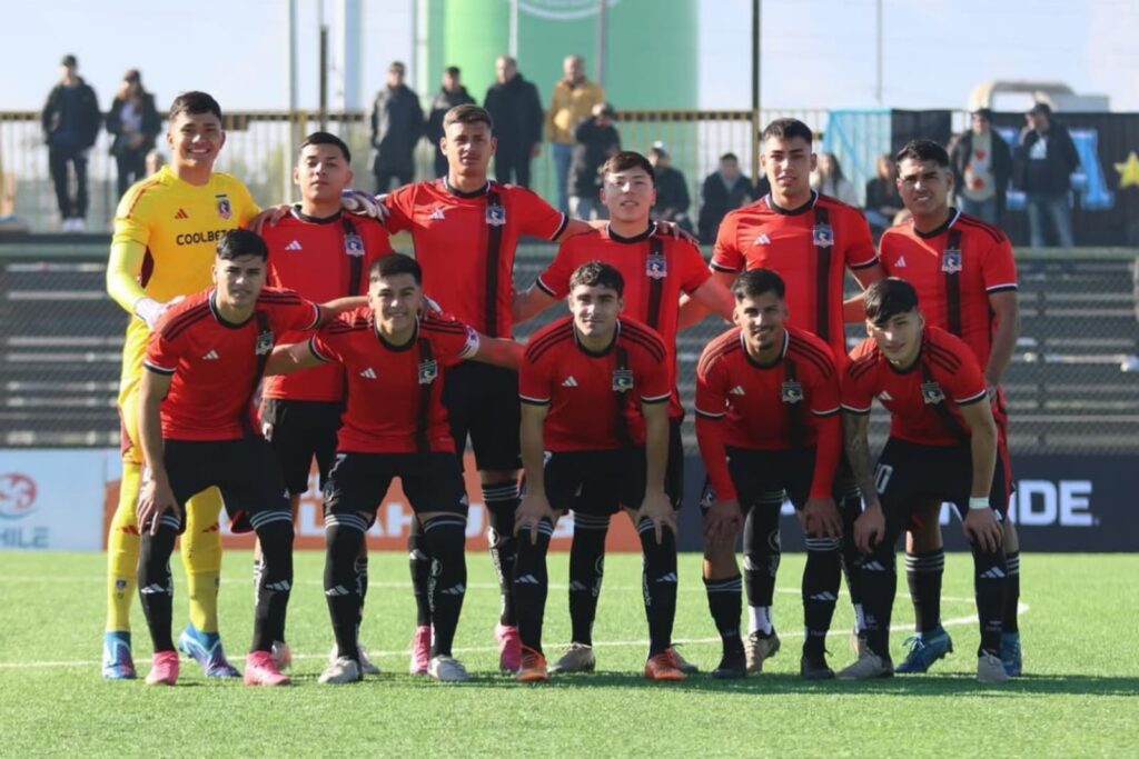 Formación de Colo-Colo Proyección en la final de la Copa Futuro.