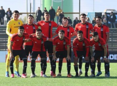 Formación de Colo-Colo Proyección en la final de la Copa Futuro.