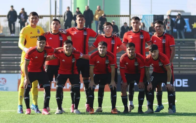 Formación de Colo-Colo Proyección en la final de la Copa Futuro.