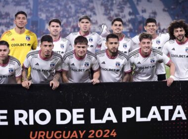 Jugadores de Colo-Colo en la Serie Río de La Plata.