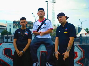 Price, Elebbe y Fences en la grabación del videoclip "Te pusiste nerviosa"