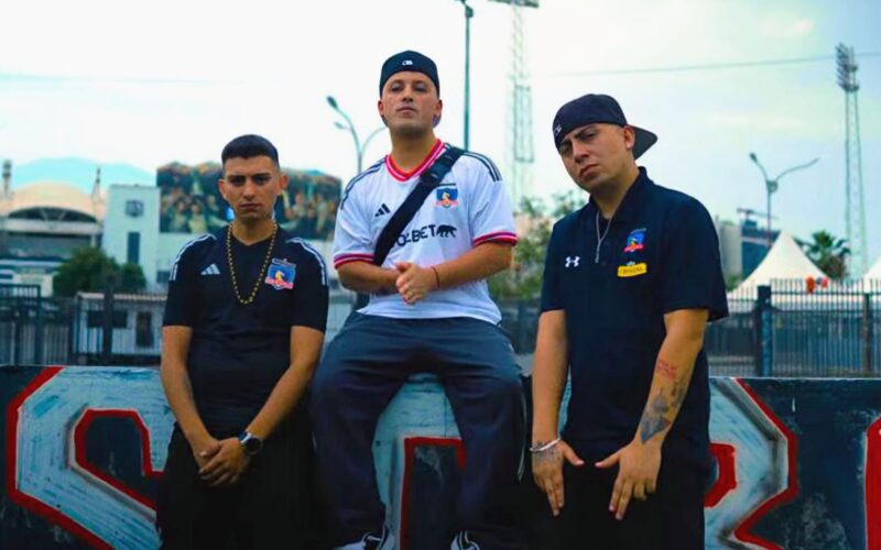 Price, Elebbe y Fences en la grabación del videoclip "Te pusiste nerviosa"