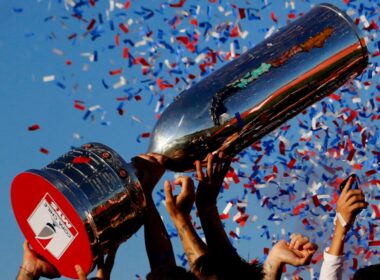 Trofeo de la Copa Chile.