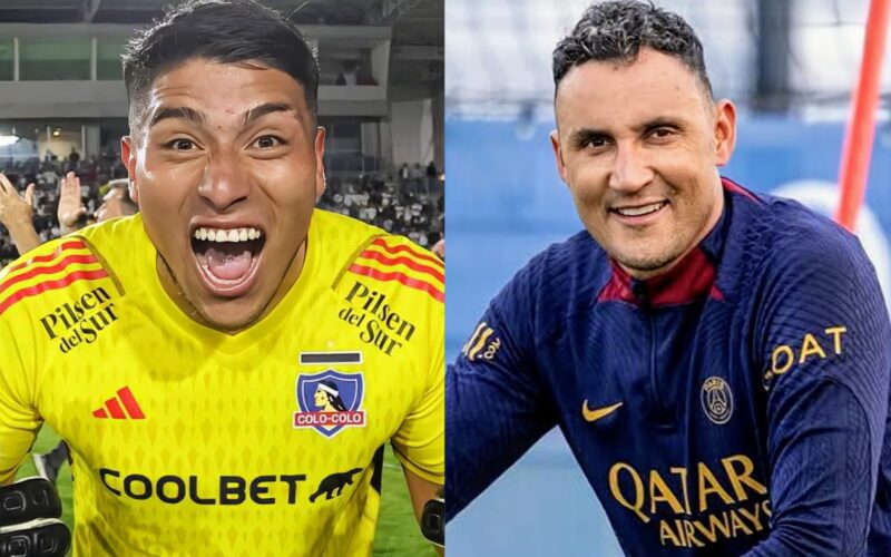 Brayan Cortés y Keylor Navas.