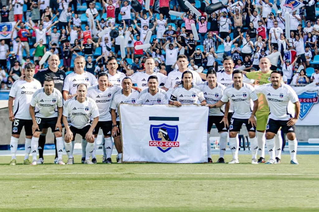 Futbolistas de la Gira Colo-Colo Centenario