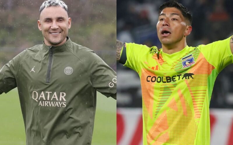 Keylor Navas y Brayan Cortés.