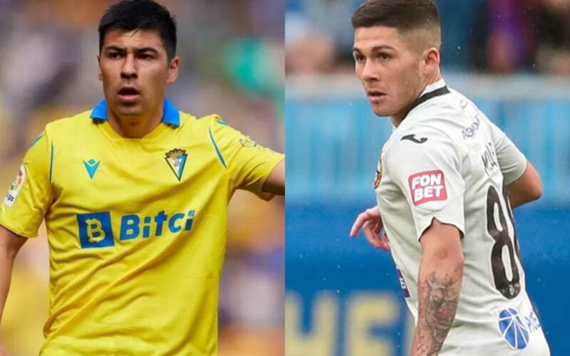 Los nuevos refuerzos de Colo-Colo, Tomás Alarcón y Víctor Méndez.