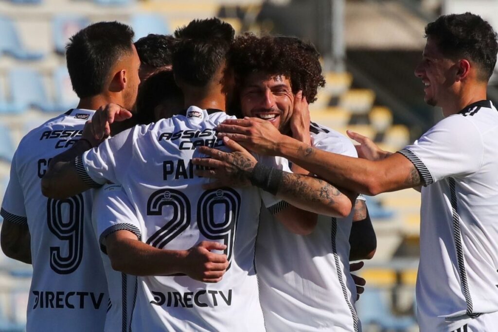 Jugadores de Colo-Colo.