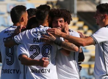 Jugadores de Colo-Colo.