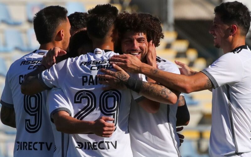 Jugadores de Colo-Colo.