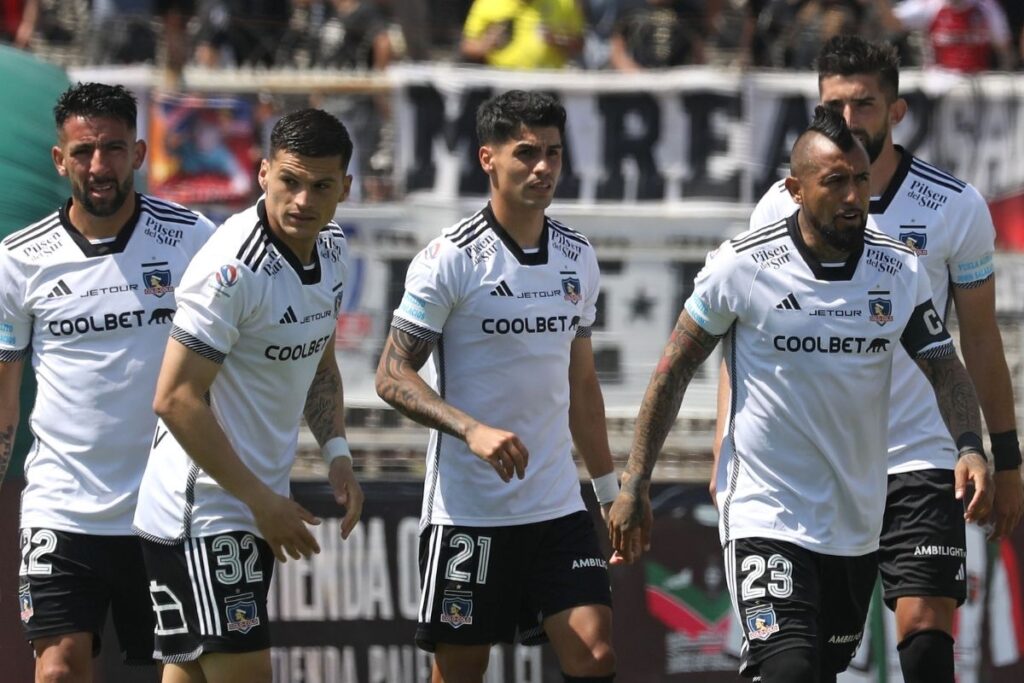 Jugadores de Colo-Colo.