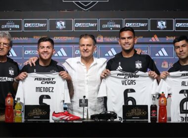 Colo-Colo presentó a tres nuevos refuerzos para 2025.