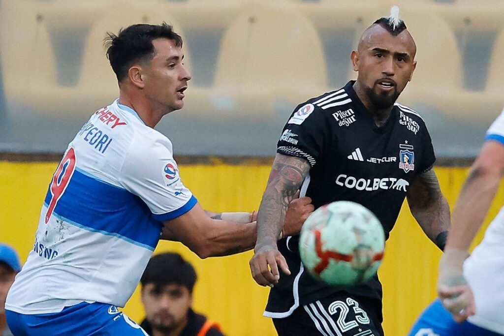 Arturo Vidal y Fernando Zampedri