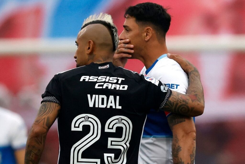 Arturo Vidal y Fernando Zampedri