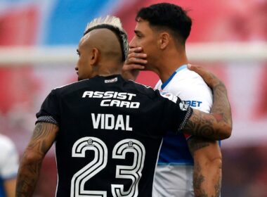 Arturo Vidal y Fernando Zampedri