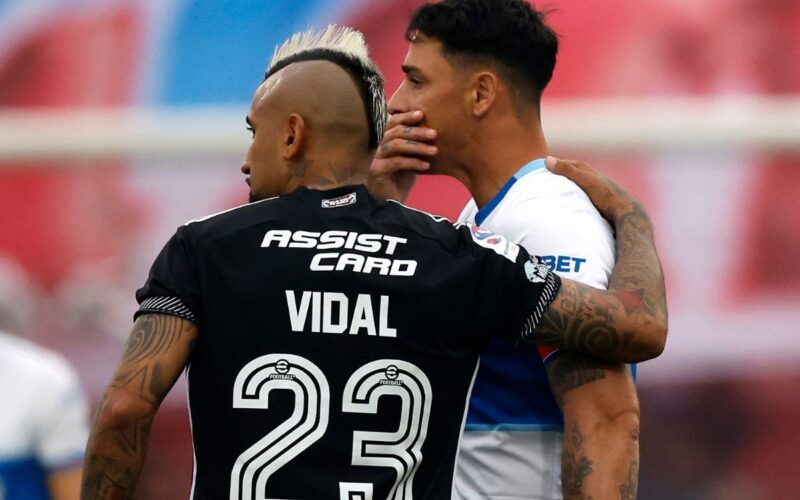 Arturo Vidal y Fernando Zampedri