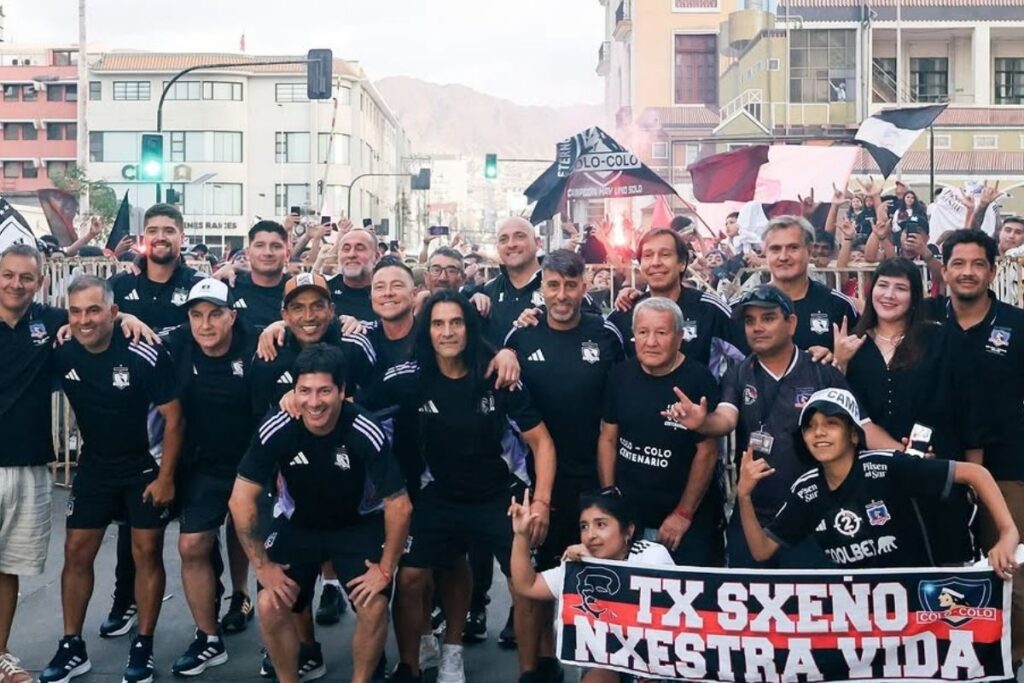 Colo-Colo en la Gira Centenario en Antofagasta 